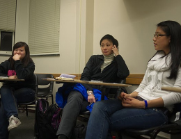 Discussion in smaller groups allows us to encourage and enlighten one another.